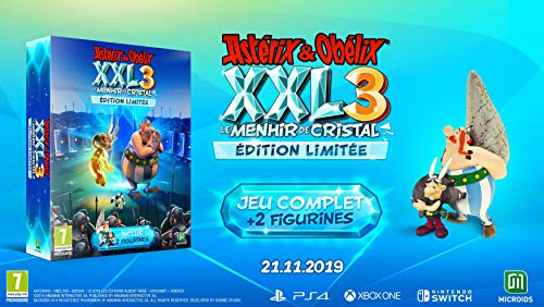 Astérix & Obélix XXL 3 : le Menhir de Cristal Edition Limitée pour PS4 [Importación francesa]