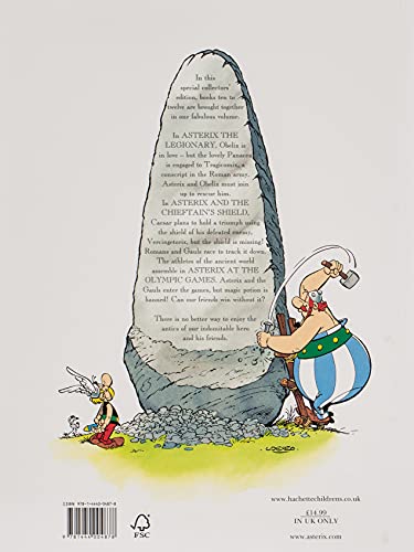 Asterix Omnibus 4: Asterix The Legionary, Asterix and The Chieftain's Shield, Asterix at The Olympic Games