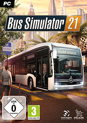 Astragon Bus Simulator 21 Básico Alemán, Inglés PC Bus Simulator 21, PC