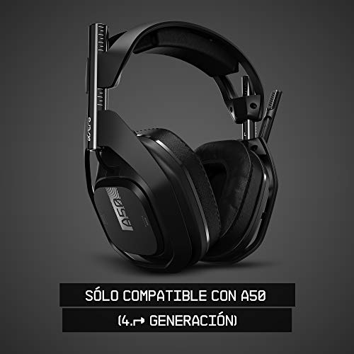 ASTRO Gaming A50 Auriculares inalámbricos Mod Kit Gen 4 para aislamiento de ruido, para A50 PS5, PS4, PC y A50 Xbox Series X y S, Xbox One, PC - Negro