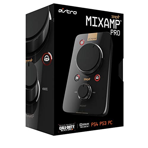 ASTRO MixAmp Pro TR for PS4 - BLACK - 3.5 MM - N/A - WW - MIXAMP PRO TR PS GEN3,MixAmp Pro , Negro