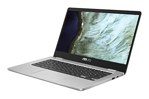 ASUS Chromebook Z1400CN-EB0420 - Portátil de 14" FullHD (Celeron N3350, 4GB RAM, 32GB eMMC, HD Graphics 500, Chrome OS) Plata - Teclado QWERTY español