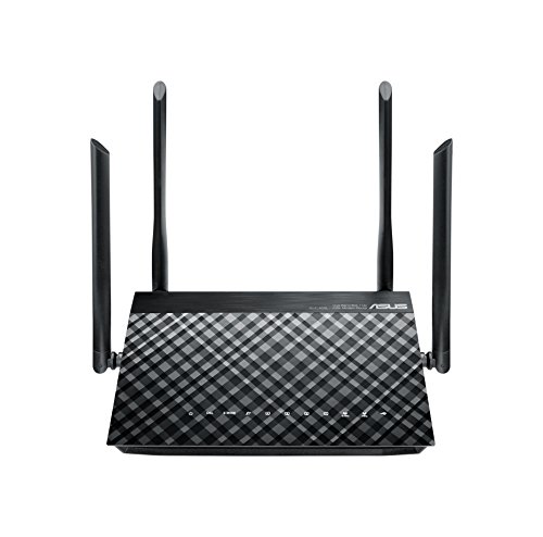ASUS DSL-AC55U - Módem Router inalámbrico Gigabit (Dual-Band AC1200, VDSL/ADSL 2+, USB 2.0, Servidor VPN)