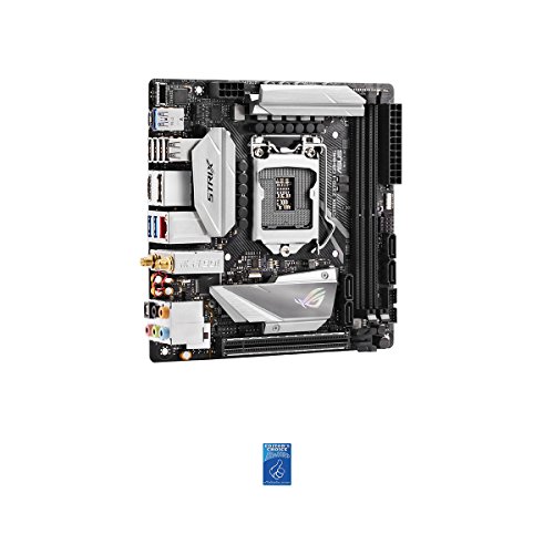 Asus Intel Z370 mini-ITX - Placa base gaming con Addressable AURA sync RGB iluminación LED, 802.11ac Wi-Fi, DDR4 4333MHz , dual M.2, SATA 6Gbps y a USB 3.1 Gen 2 conector panel frontal