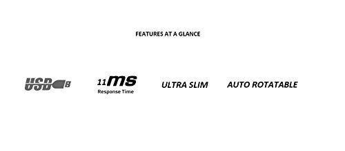 Asus MB168B - Monitor portátil de 15,6'' HD (1366x768, USB, IPS, ultrafino, giro automático, funda smart plegable, ultrafino) Negro