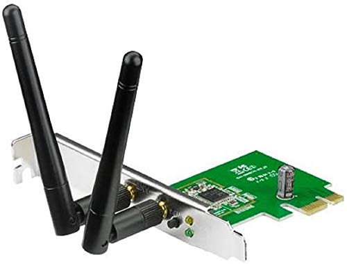ASUS PCE-N15 - Tarjeta de Red Wi-Fi (PCI - E, 802.11 b/g/n, 300 Mbps, WPS)
