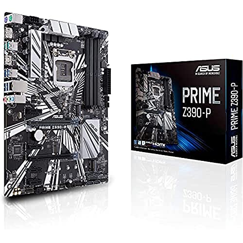 ASUS Prime Z390-P - Placa base ATX Intel de 8a y 9a gen. LGA1151 con OptiMem II, DDR4 4266 MHz, dos M.2, Intel Optane Memory, SATA 6 Gb/s y USB 3.1 Gen.2