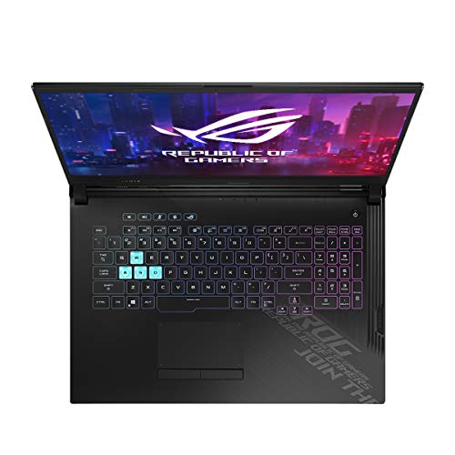 ASUS ROG Strix G17 G712LW-EV047 - Ordenador portátil Gaming 17.3" FullHD 144Hz (Intel Core i7-10875H, 32GB RAM, 1TB SSD, NVIDIA RTX2070-8GB, Windows 10 Home) Negro Original - Teclado QWERTY español