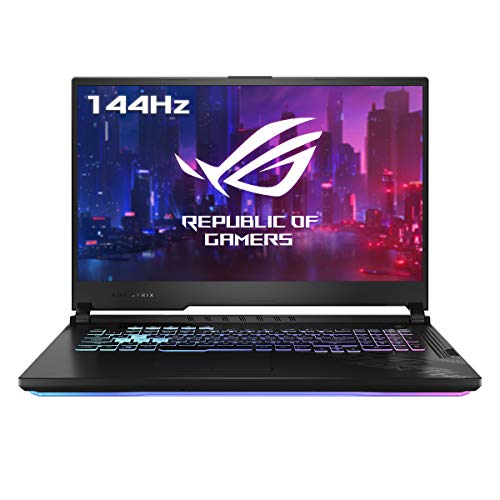ASUS ROG Strix G17 G712LW-EV047 - Ordenador portátil Gaming 17.3" FullHD 144Hz (Intel Core i7-10875H, 32GB RAM, 1TB SSD, NVIDIA RTX2070-8GB, Windows 10 Home) Negro Original - Teclado QWERTY español