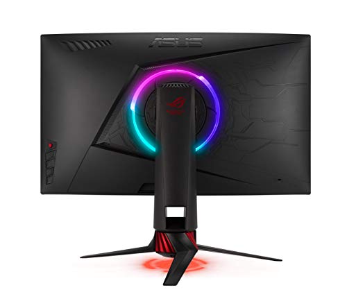ASUS ROG XG27WQ - Monitor curvo Gaming de 27" WQHD (2560 x 1440, 165 Hz, 1 ms, 450 cd/m2, VA, Display Port, 2 HDMI y 2 USB 3.0, AMD FreeSync Premium Pro - ELMB - Display HDR 400) Negro