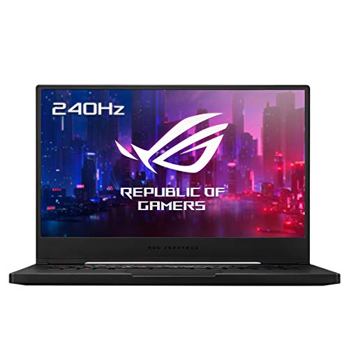 ASUS ROG Zephyrus M15 GU502LV-AZ057T - Ordenador portátil Gaming de 15.6" FullHD 240Hz (Intel Core i7-10750H, 16GB RAM, 512GB SSD, GeForce RTX2060-6GB, Windows 10 Home) Negro - Teclado QWERTY español