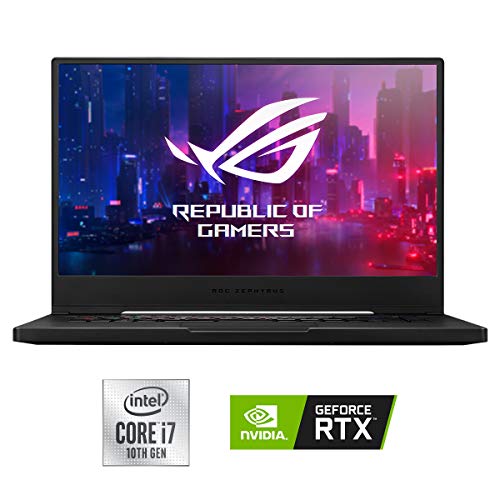 ASUS ROG Zephyrus M15 GU502LW-AZ037T - Ordenador portátil Gaming 15.6" FullHD 240Hz (Intel Core i7-10750H, 16GB RAM, 512GB SSD, NVIDIA RTX2070-8GB, Windows 10 Home) Negro - Teclado QWERTY español