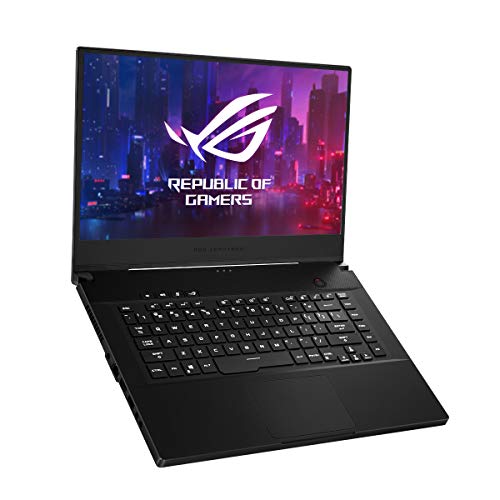 ASUS ROG Zephyrus M15 GU502LW-HN070T - Ordenador Portátil Gaming 15.6" FullHD 144Hz (Intel Core i7-10750H, 16GB RAM, 512GB SSD, NVIDIA RTX2070-8GB, Windows 10 Home) Negro - Teclado QWERTY español