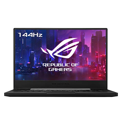 ASUS ROG Zephyrus M15 GU502LW-HN070T - Ordenador Portátil Gaming 15.6" FullHD 144Hz (Intel Core i7-10750H, 16GB RAM, 512GB SSD, NVIDIA RTX2070-8GB, Windows 10 Home) Negro - Teclado QWERTY español