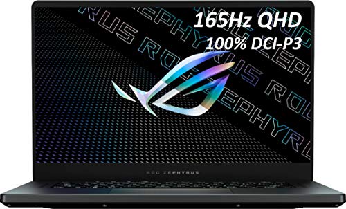ASUS ROG Zephyrus - Portátil para gaming de 15,6" (QHD), AMD Ryzen 9, memoria de 16 GB, NVIDIA GeForce RTX 3070, unidad SSD de 1 TB, color gris eclipse