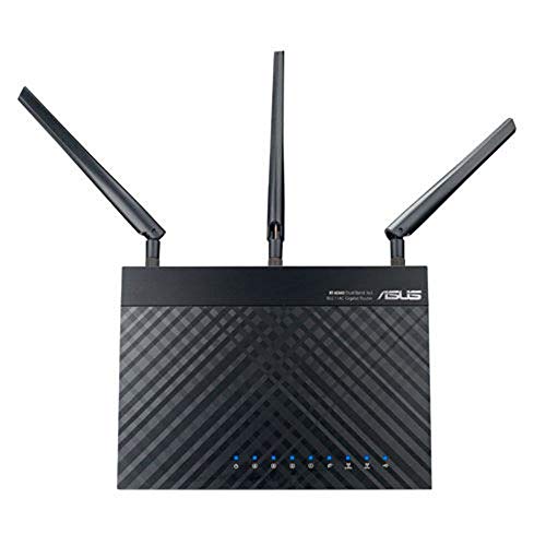 ASUS RT-AC66U - Router inalámbrico AC1750 Dual-band Gigabit (punto de acceso, USB, Triple VLAN y compatible con Ai Mesh wifi)