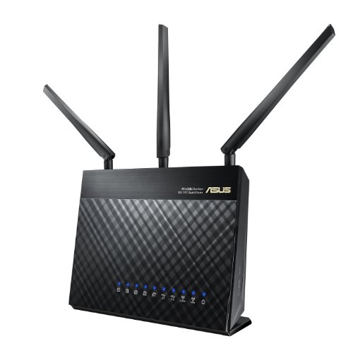 ASUS RT-AC68U AiMesh (2pack) - Sistema WiFi Mesh AC1900 Doble-Banda Gigabit (Modo Router/Punto Acceso, Triple VLAN, QoS, AiProtection, soporta Ai Mesh WiFi)