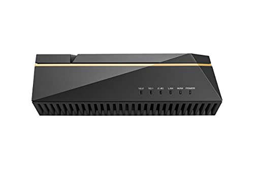 ASUS RT-AX92U - Router Gaming Wi-Fi 6 AX6100 Tri-Banda Gigabit (OFDMA, MU-MIMO, Triple VLAN, Modo Punto de Acceso, AiProtection Pro con Trend Micro, Adaptive QoS, soporta Ai Mesh WiFi), Negro