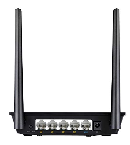 ASUS RT-N12E - Router inalámbrico N300 (modo punto de acceso/repetidor), negro