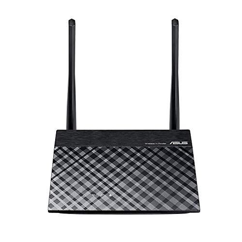 ASUS RT-N12E - Router inalámbrico N300 (modo punto de acceso/repetidor), negro