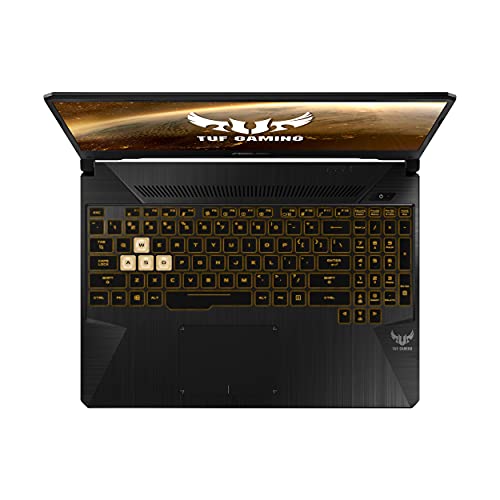 ASUS TUF Gaming FX505DT-HN503 - Portátil Gaming de 15.6" Full HD 144Hz (Ryzen 7 3750H, 16GB RAM, 512GB SSD, GeForce GTX 1650 4GB, Sin Sistema Operativo) Acero Oro - Teclado QWERTY español