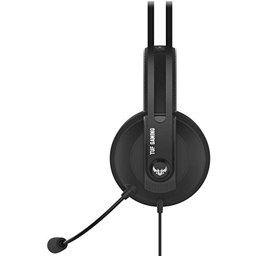 ASUS TUF Gaming H7 Core Gun Metal - Auriculares Compatibles con PC, Mac, PS4, Nintendo Switch, smartphones y Xbox One. con altavoces exclusivos Asus Essence, Gun Metal