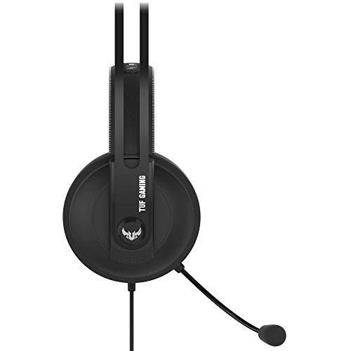 ASUS TUF Gaming H7 Core Gun Metal - Auriculares Compatibles con PC, Mac, PS4, Nintendo Switch, smartphones y Xbox One. con altavoces exclusivos Asus Essence, Gun Metal