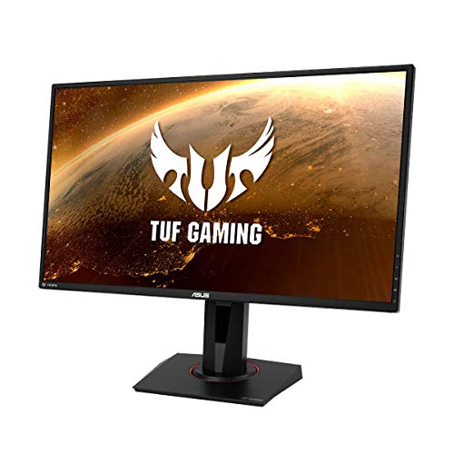 ASUS TUF VG27BQ - Monitor Gaming de 27" FHD (1920x1080, 0.4 ms, 165 Hz, tecnología GameFast Input, ELMBS, FreeSync, G-SYNC, 300 cd/m2, VGA, HDMI y Display Port) Negro