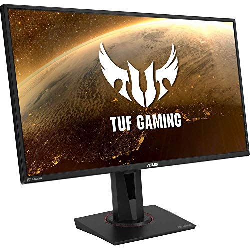 ASUS TUF VG27BQ - Monitor Gaming de 27" FHD (1920x1080, 0.4 ms, 165 Hz, tecnología GameFast Input, ELMBS, FreeSync, G-SYNC, 300 cd/m2, VGA, HDMI y Display Port) Negro