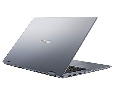 ASUS VivoBook Flip TP412FA-EC649T - Portátil 14" FullHD (Intel Core i3-10110U, 8GB RAM, 256GB SSD, UHD Graphics, Windows 10 Home) Azul Galaxia - Teclado QWERTY español
