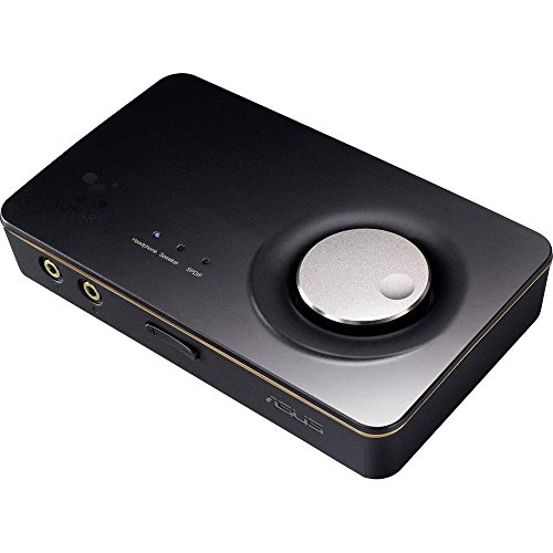 ASUS Xonar U7 MKII USB - Tarjeta de Sonido (24 bit, 114 dB, 110 dB, 0,0006%, 10-46000 Hz, USB)