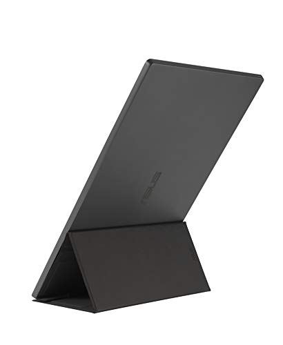 ASUS ZenScreen MB16ACE - Monitor portátil USB de 15.6" FHD (1920x1080, Conectividad híbrida, USB-C, Antiparpadeo, Luz Azul de Baja Intensidad, Acabado antirreflejos) Gris/negro
