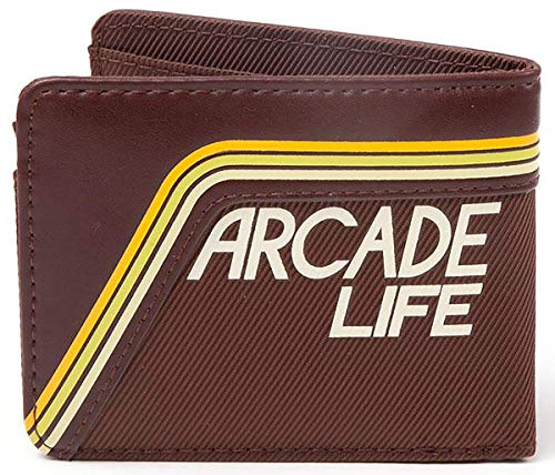 Atari Arcade Life Wallet, Marrón