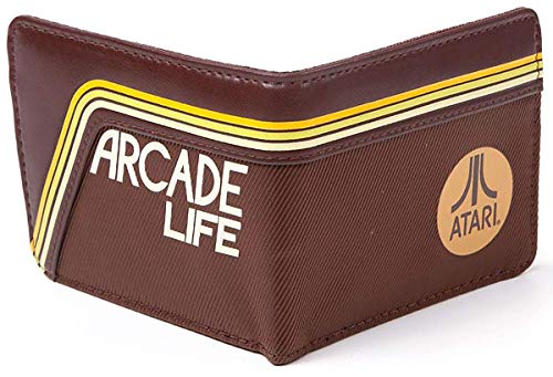 Atari Arcade Life Wallet, Marrón
