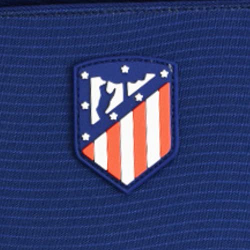 Atlético de Madrid - Funda para Portátil - 29x36x2cm - Color Azul con Escudo - Funda para Ordenador de 14 Pulgadas - Compartimento Principal - 1 Bolsillo Exterior