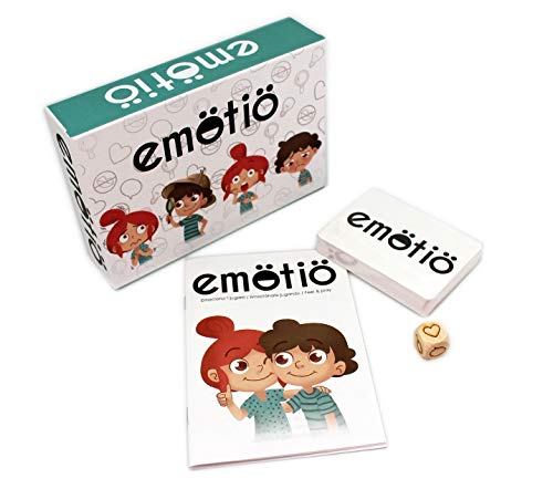 Atomo Games- Emotio Juego Cartas emociones, Multicolor (XAG-22932)