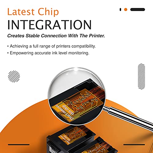 ATOPolyjet Remanufactured for HP 304 XL 304XL Cartucho de Tinta 1 Pack para Envy 5020 5030 5032 5050 5055 Deskjet 2630 2620 3720 3730 3733 2622 2634 2652 AMP 100 130 120 125 (1 Negro)