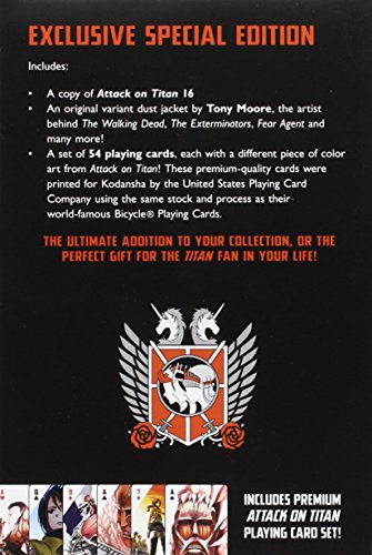 Attack on Titan 16 Manga Special Edition with Playing Cards (Attack on Titan Special Edition)