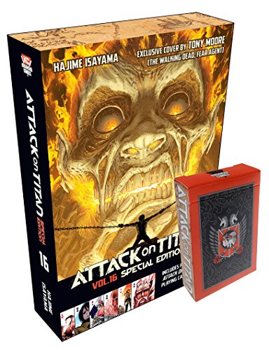 Attack on Titan 16 Manga Special Edition with Playing Cards (Attack on Titan Special Edition)