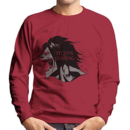 Attack On Titan Game of Thrones Mix Men's Sweatshirt