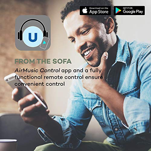 auna iTuner 320 ME - sintonizador Digital HiFi con Bluetooth y WiFi, Spotify Connect, Internet-, sintonizador Dab+ y FM con conexión a Internet, DLNA & UPnP, USB, Reproductor de Red, Negro