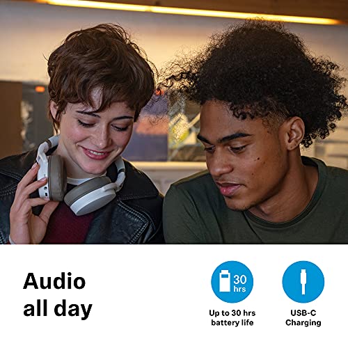 Auricular Sennheiser HD 450BT Wireless, con Cancelación de Ruido Activa, Blanco, Circumaural