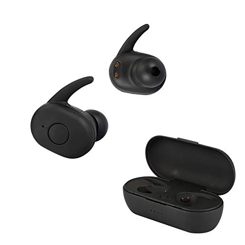 Auriculares Bluetooth, Auriculares Inalámbricos Bluetooth 5.0, IPX8 Impermeable, Graves Profundos Sonido Estéreo, 3500 mAh Caja de Carga, HD Micrófono, Control Tactil, para iOS y Android