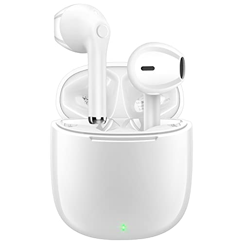 Auriculares Inalámbricos, yobola Auriculares Bluetooth 5.1 HiFi Estéreo, Cascos Inalambricos Bluetooth con Control Táctil, Micrófono Incorporado, IPX5 Deportivos, para Xiaomi Samsung iPhone Huawei
