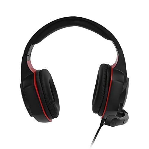 Auriculares para juegos con cable G302, Auriculares estéreo livianos para competencia Auriculares con cable para colocar sobre las orejas Auriculares para juegos de PC para computadora PS 4 Plug and p