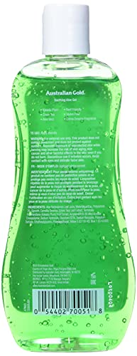 Australian Gold Soothing Aloe After Sun Gel, 237 Mililitros