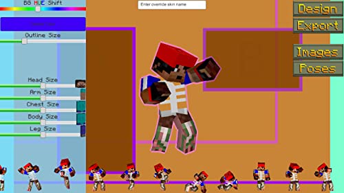 Avatar Creator for MineCraft - with Skin Designer