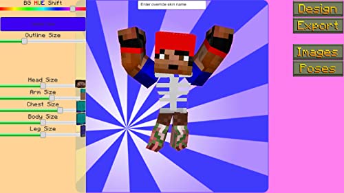 Avatar Creator for MineCraft - with Skin Designer