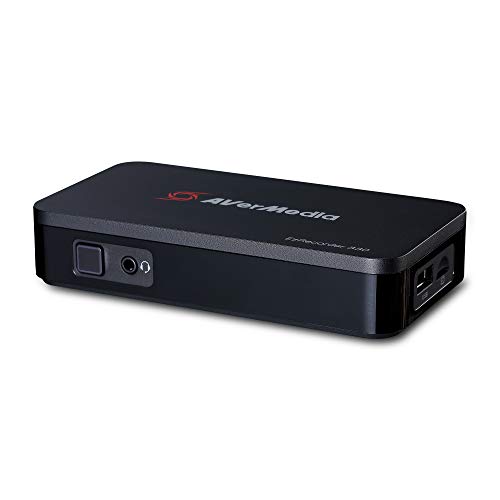 AVerMedia EZRecorder 330, 4K Pass-Through y grabación de 1080p, grabadora HDMI, PVR, DVR, programación programada, IR-Blaster, edición sin PC, fácil instalación