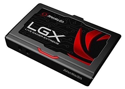 AVerMedia Live Gamer Extreme (LGX) – Capturadora USB3.0 1080p60fps para Xbox 360/Xbox One/PS3/PS4 y WiiU
